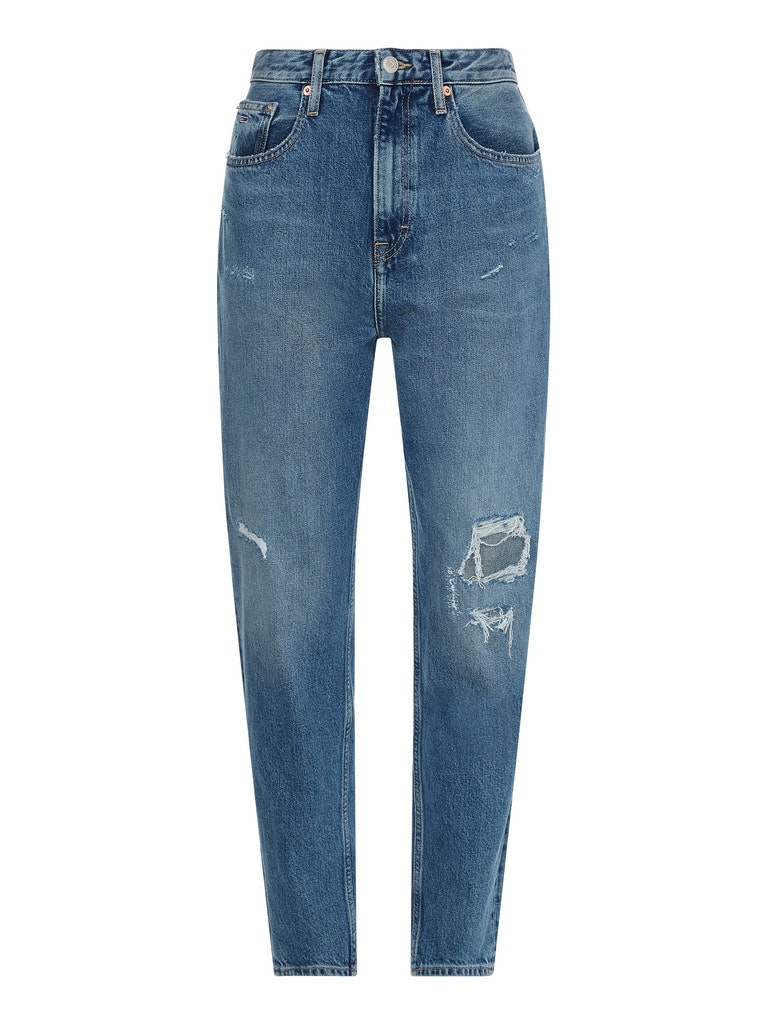 Destroyed Mom Fit Denim