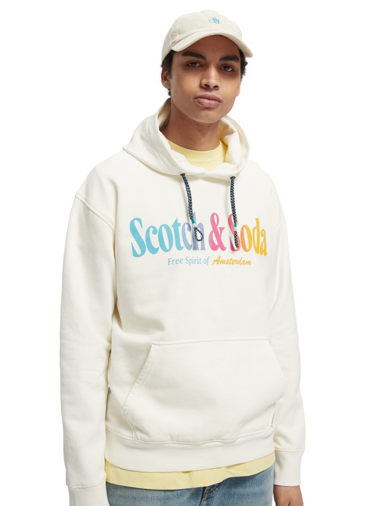 Hoodie im Relaxed Fit mit Print