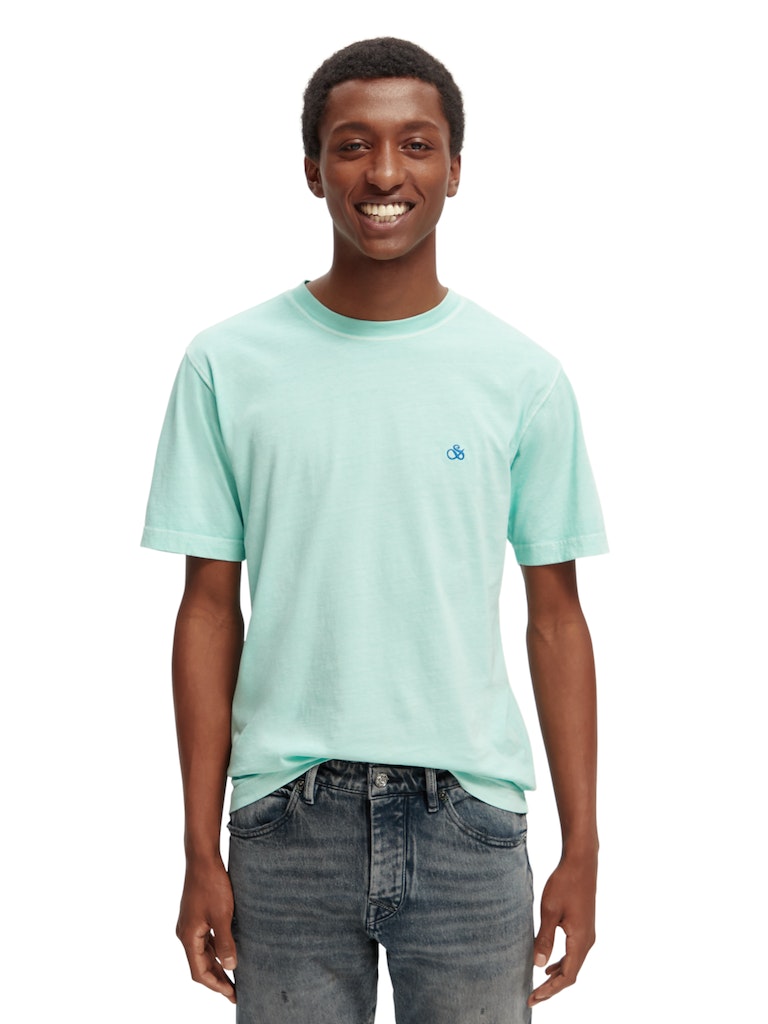 Regular Fit T-Shirt mit „Garment-Dye“-Effekt