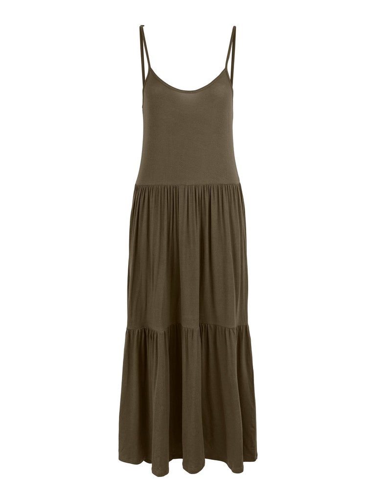 NEORA NEW STRAP MIDI DRESS