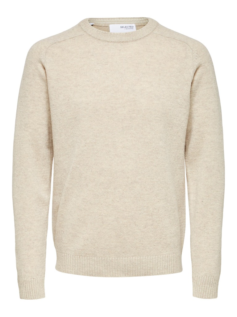 Rundhals Pullover aus superweicher Wolle