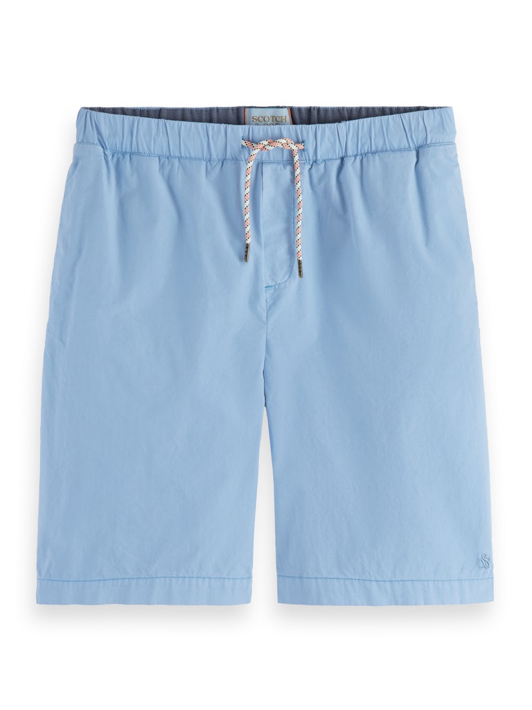 Bermuda-Shorts aus Bio-Material mit „Garment-Dye“-Effekt