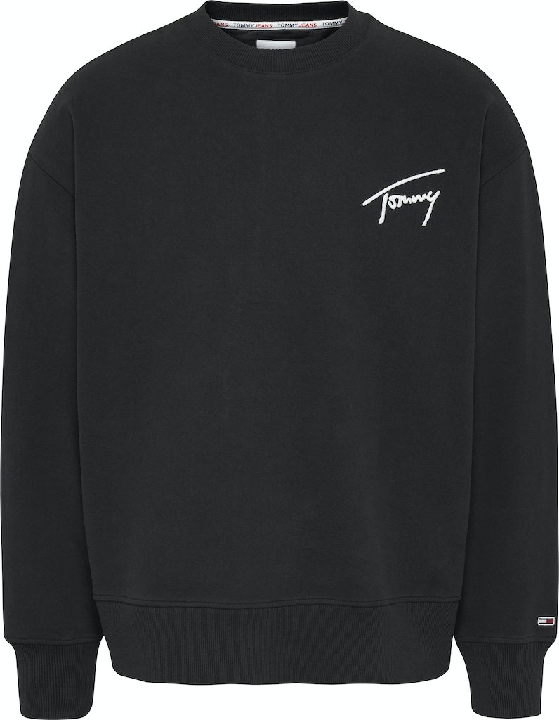 Signature Relaxed Fit Sweatshirt mit Logo