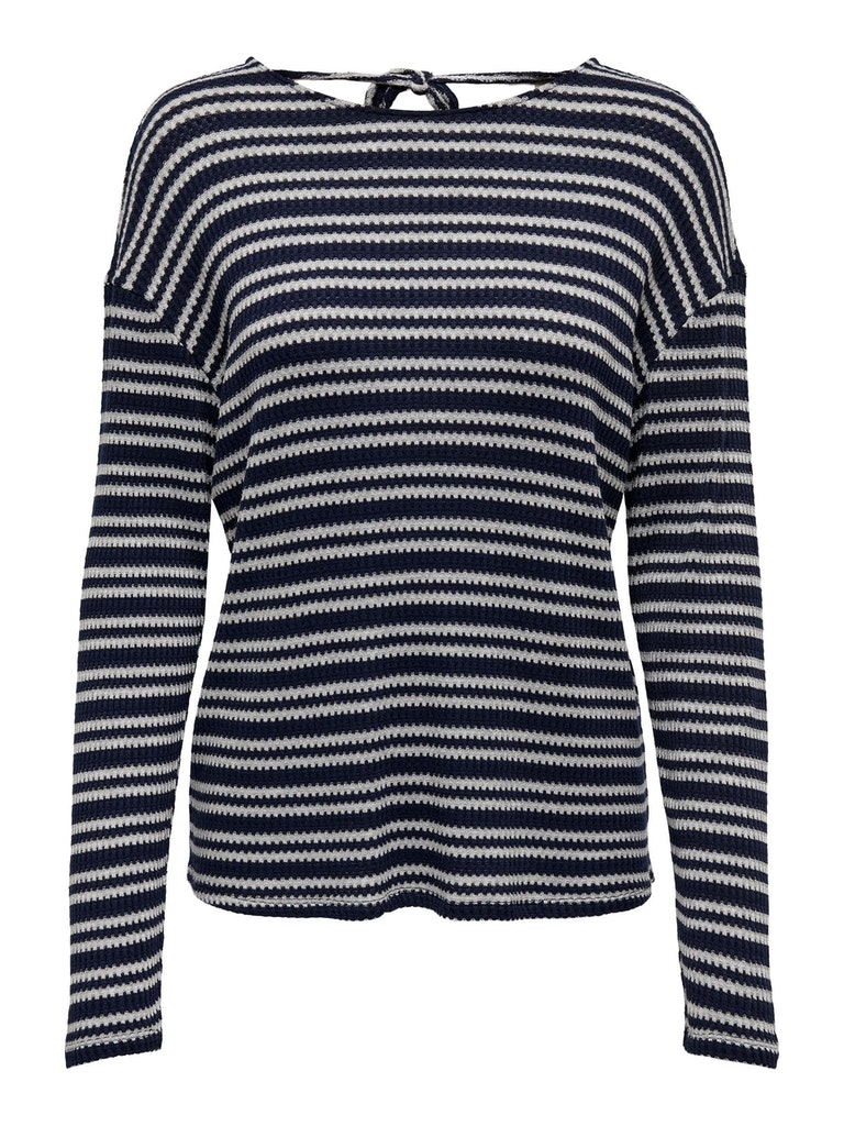 Normal geschnittener Rundhals Top 