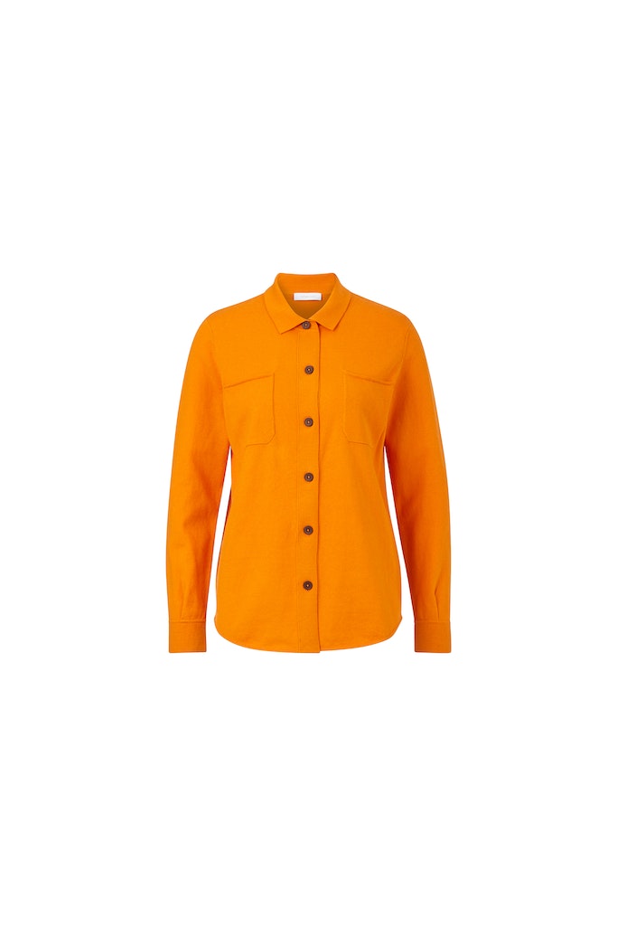 HEMDJACKE AUS BAUMWOLL / KASCHMIR 