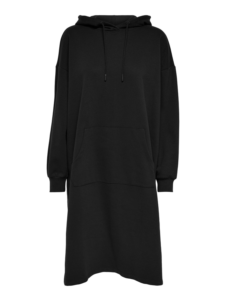 Oversize Sweat-Kleid mit Kapuze