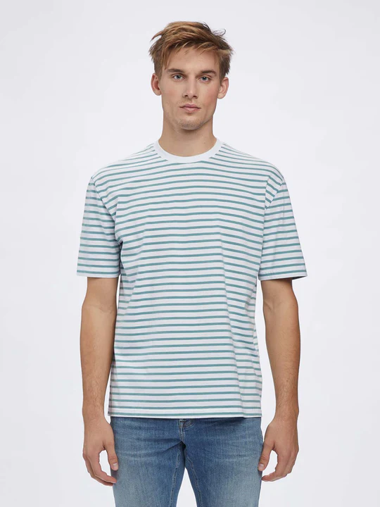 Nigel Boxy Stripes T-Shirt 