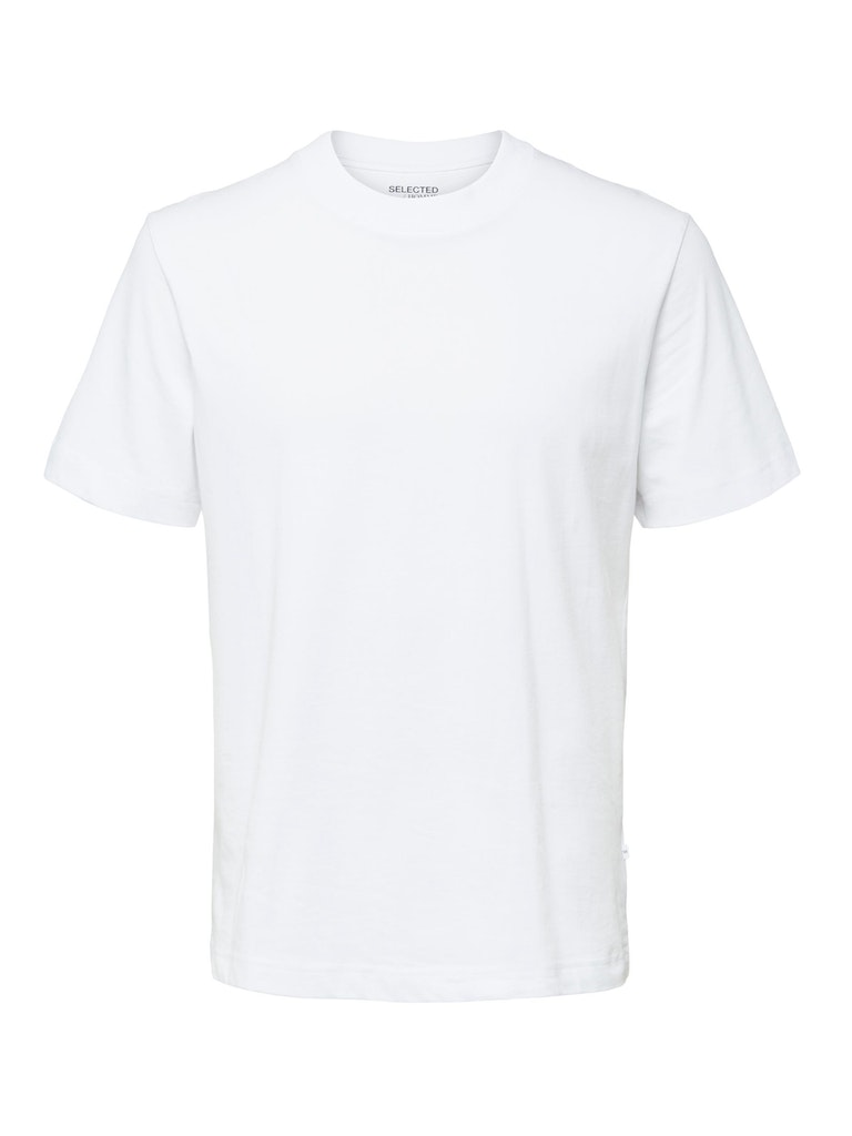 T-Shirt mit Stehkragen aus Bio-Baumwolle "Colman"