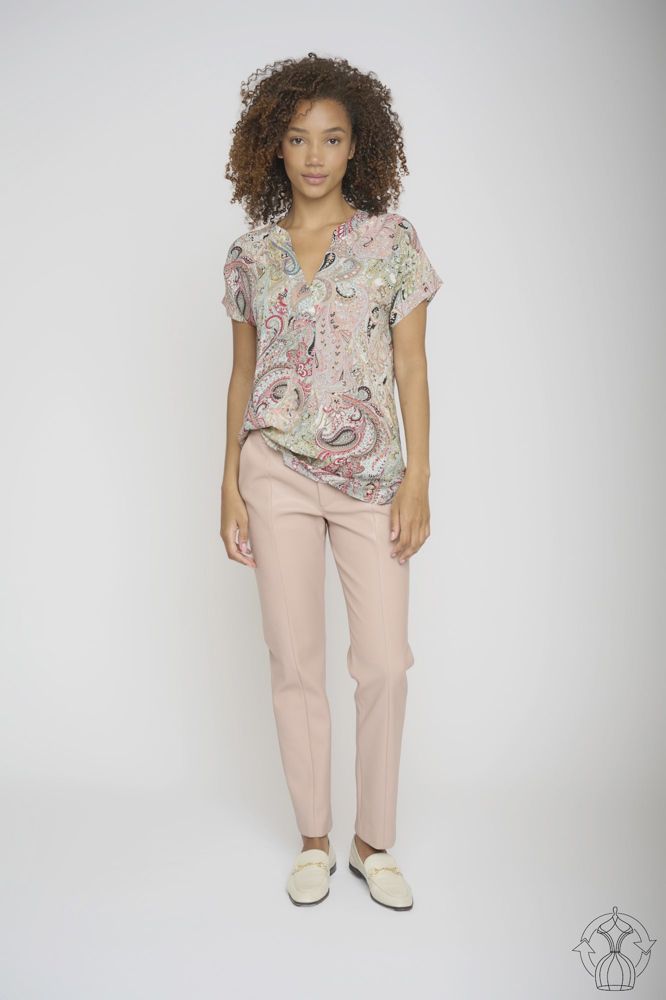 LUBIN VISKOSE BLUSE