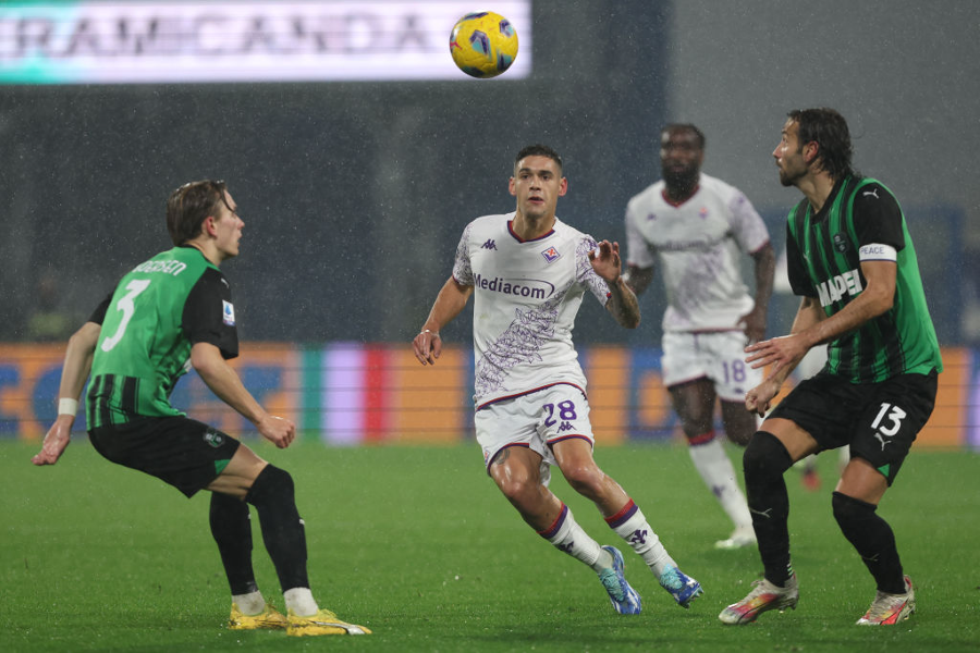 Formazioni ufficiali Fiorentina-Sassuolo: out Beltran e Kouame c'è, Doig esterno alto