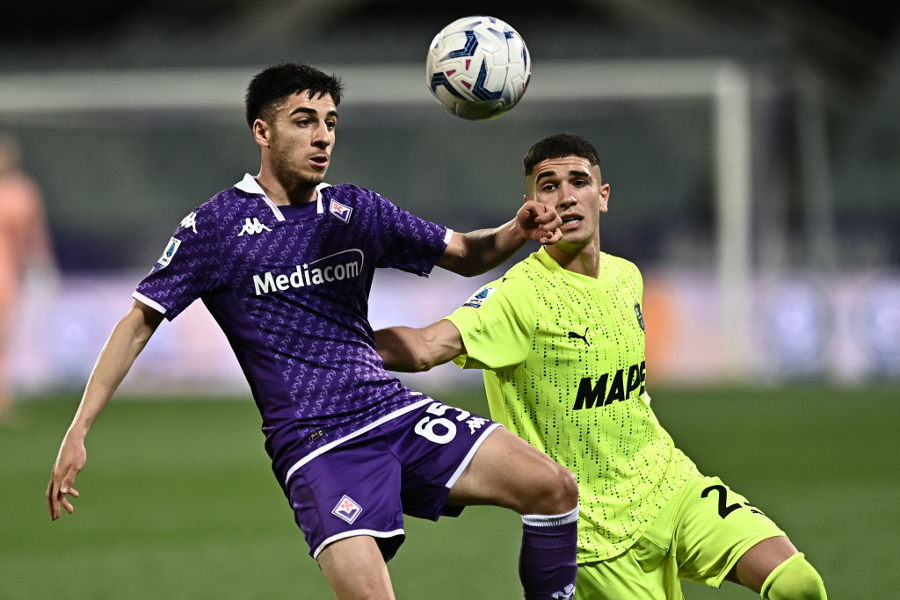 "Manita" della Fiorentina ad un Sassuolo sempre più a rischio Serie B: doppietta di Nico dalla panchina