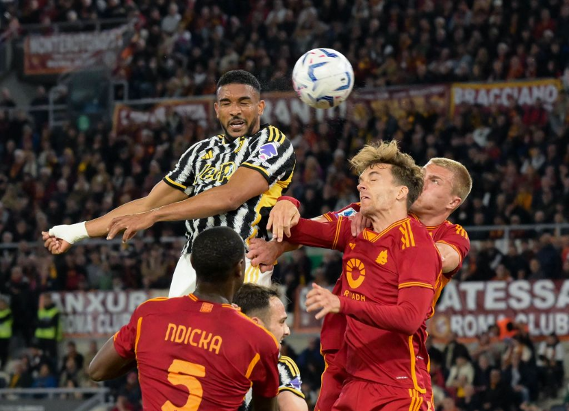Roma-Juventus termina 1-1: apre Lukaku, pareggia Bremer