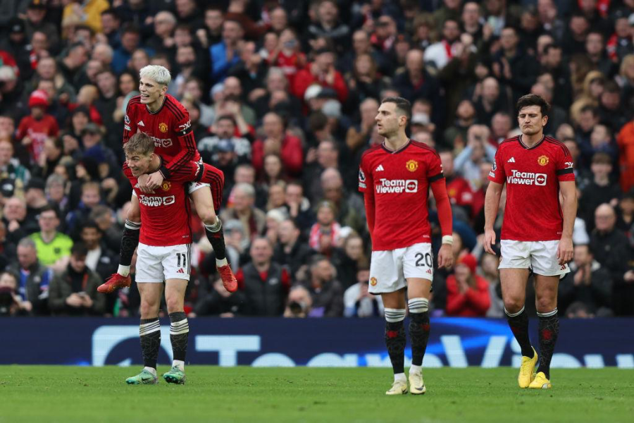 Man United a picco: sconfitta per 4-0 contro il Crystal Palace e record in negativo 