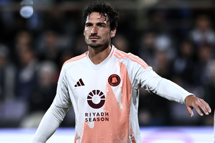 Hummels salta Napoli-Roma per influenza: ipotesi Bundesliga a gennaio