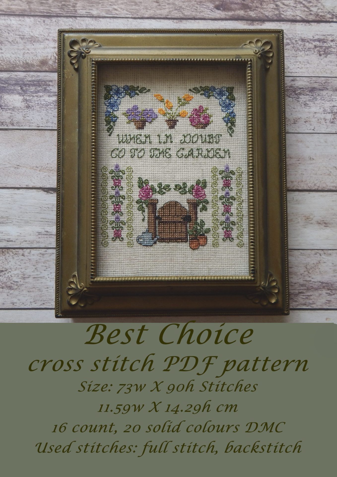 Cross stitch PDF pattern Best Choice 2 Cross stitch PDF pattern Best Choice - Image 2