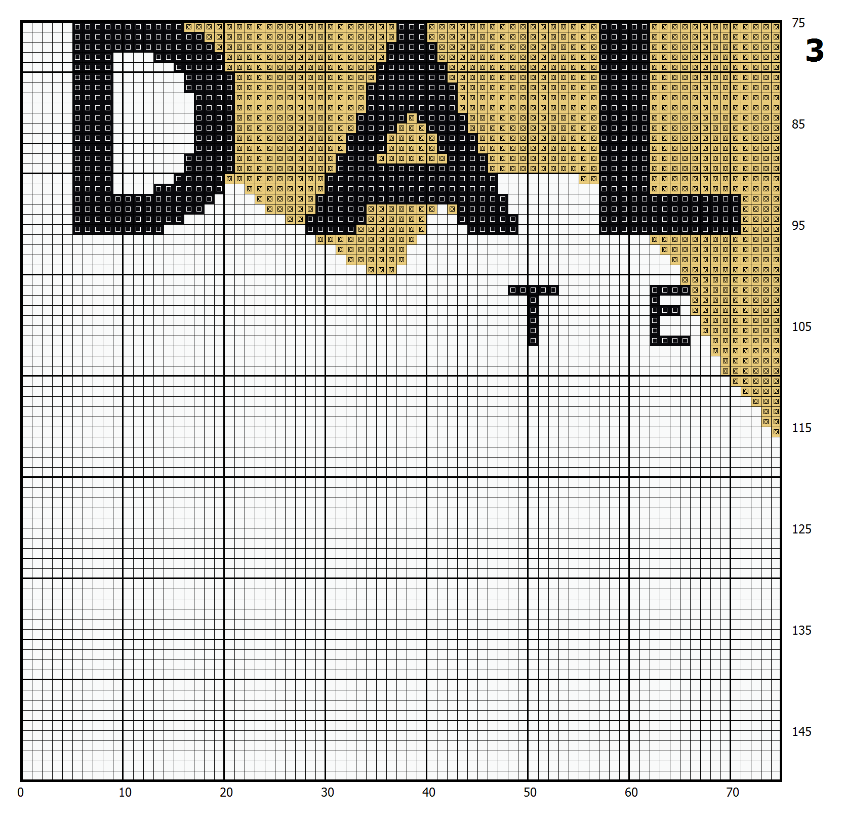 DALLAS cross stitch pattern 2 DALLAS cross stitch pattern - Image 2
