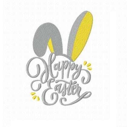 easter machine embroidery design pes jef dst