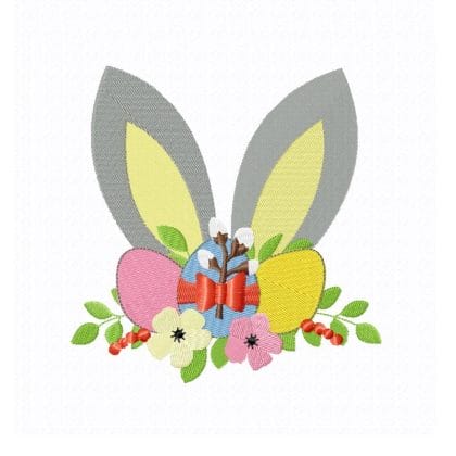 easter machine embroidery design pes jef dst