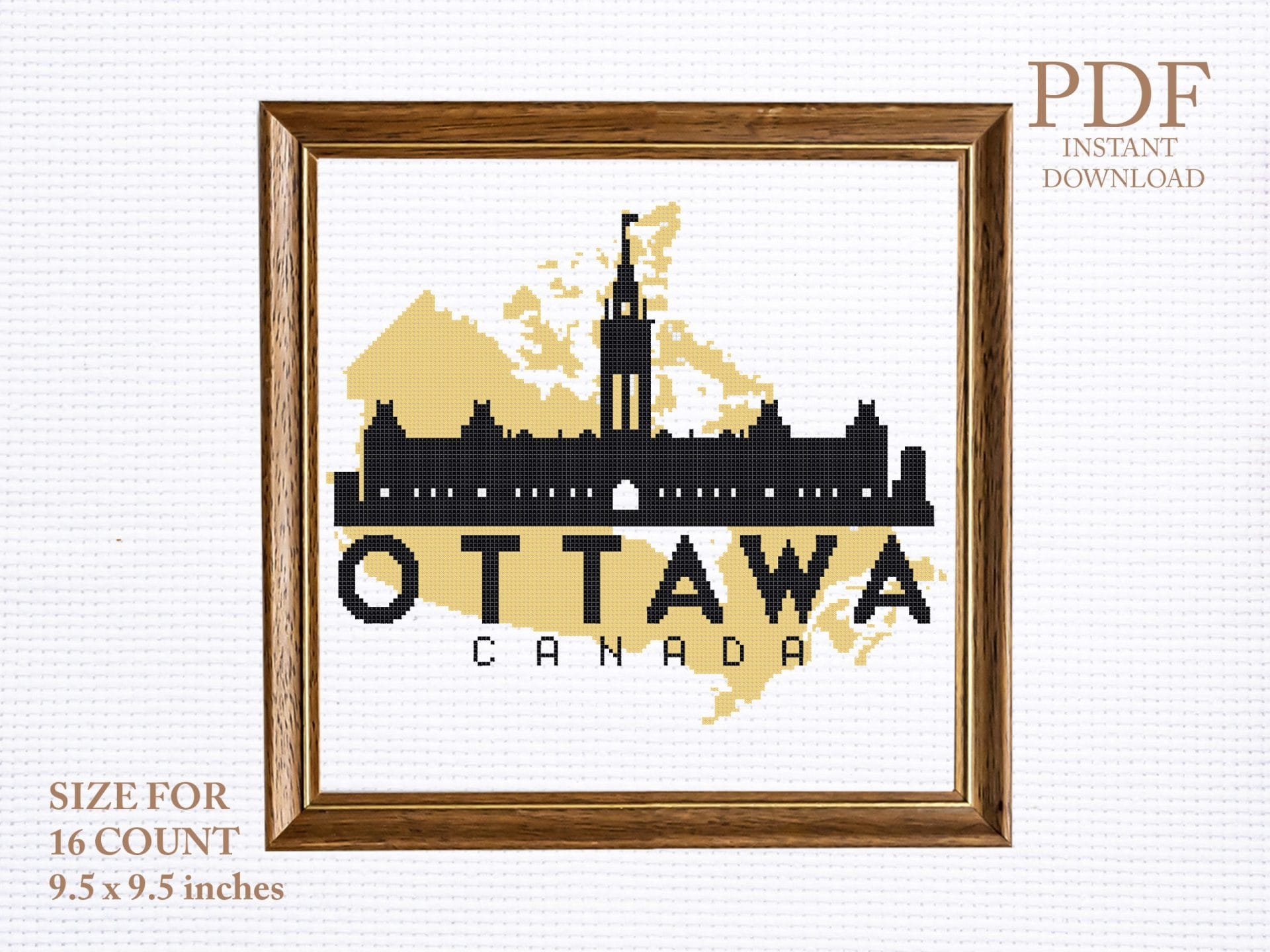 OTTAWA cross stitch pattern 1 OTTAWA cross stitch pattern