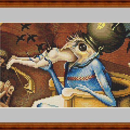 The Garden of Earthly Delights Cross stitch pattern