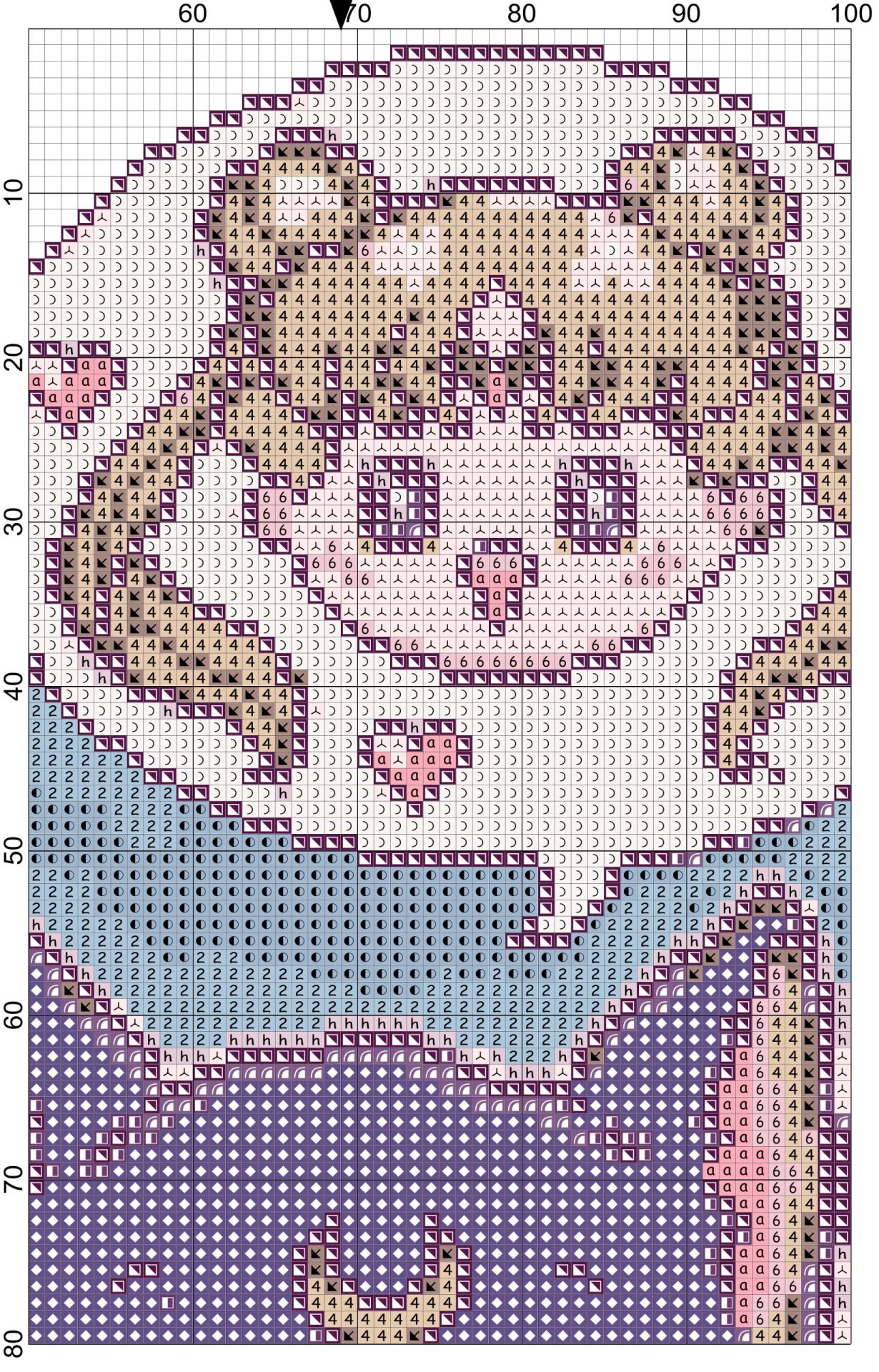 Black cat Luna cross stitch. Sailor Moon cross stitch. 6 Black cat Luna cross stitch pattern, instant download. Sailor Moon cross stitch design.