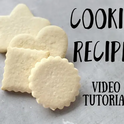Cookie recipe - Video tutorial