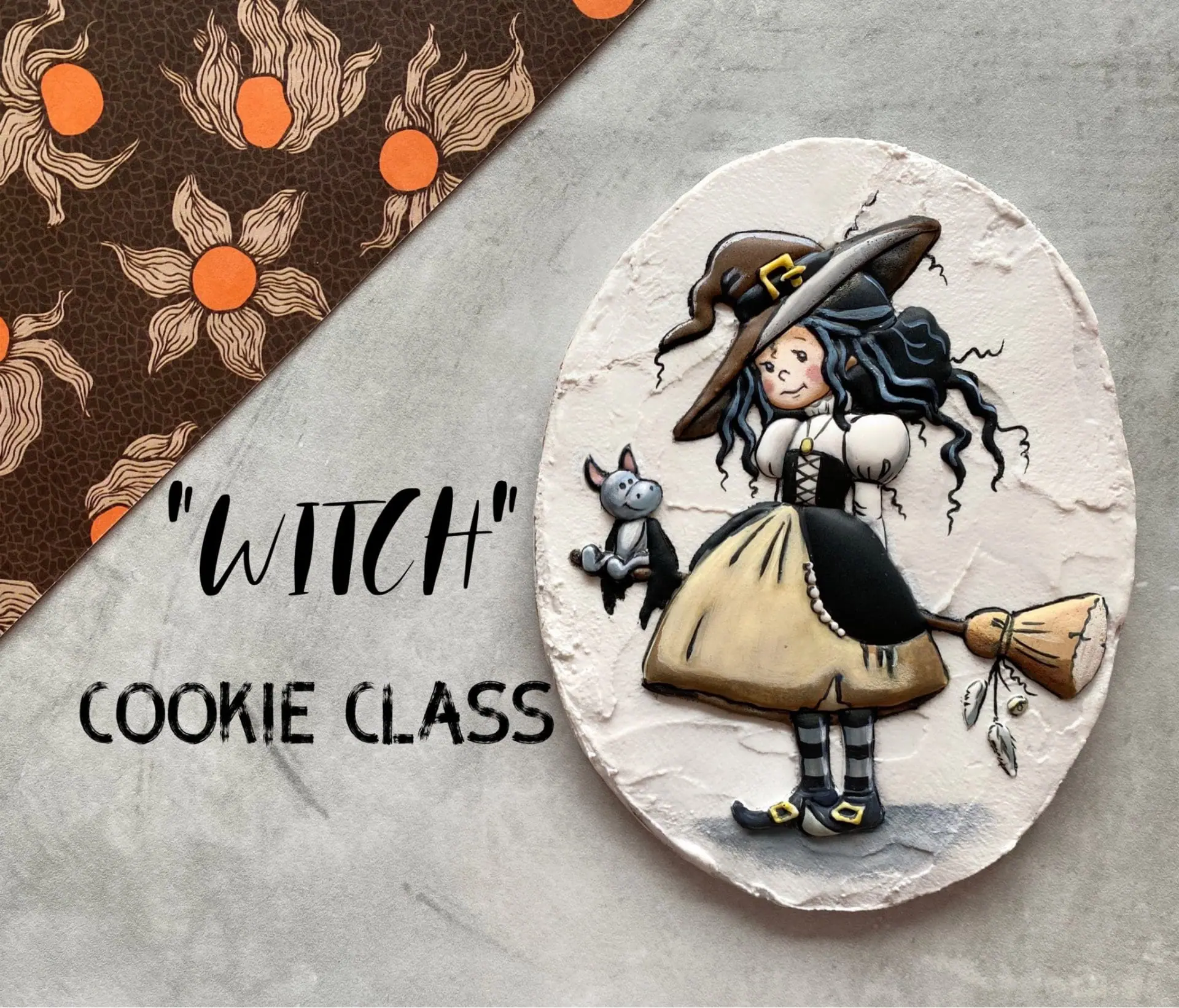 Cookie class - Witch 1 Cookie class - Witch