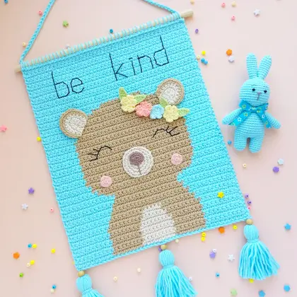 crochet bear