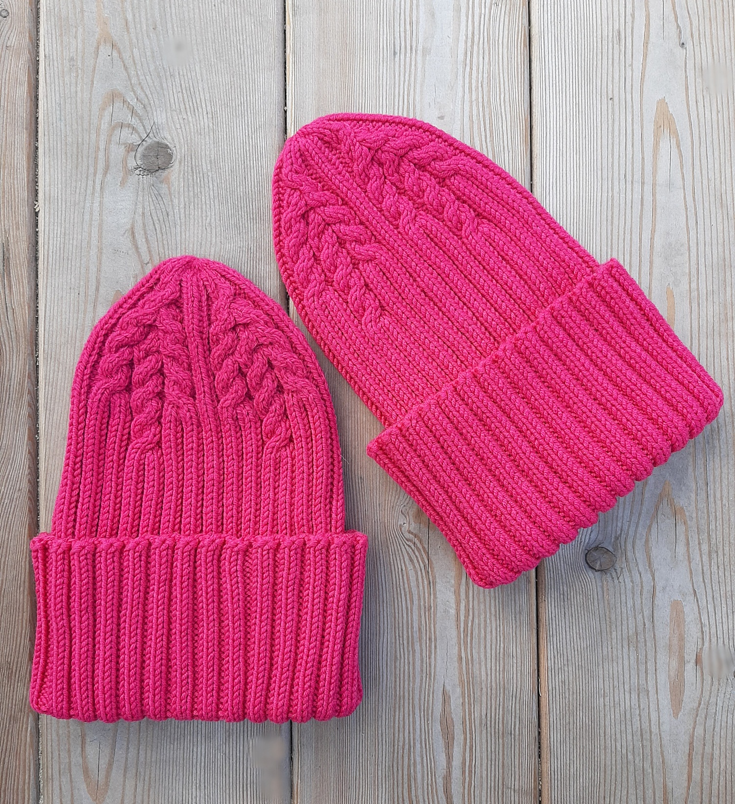 Ribbed Hat Knitting PDF Pattern 1 Adult Size Slouchy Beanie 3 Ribbed Hat Knitting PDF Pattern 1 Adult Size Slouchy Beanie - Image 3