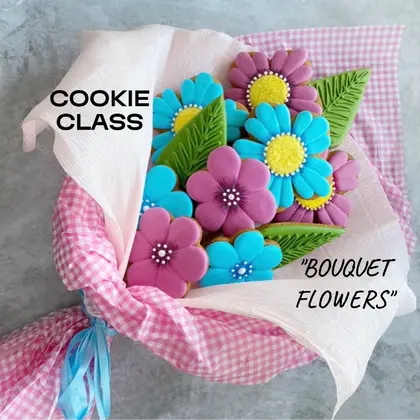 Cookie - Bouquet flowers