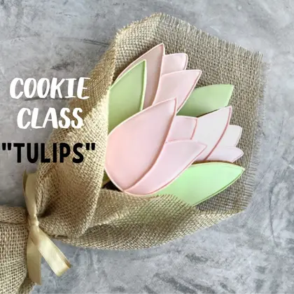 Cookie -Tulips