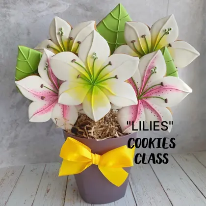 Cookie - Lilies