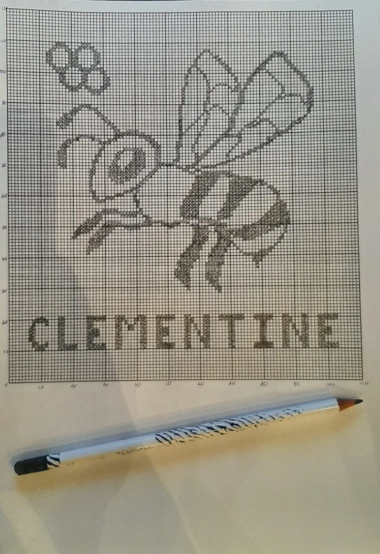 Drawing up an individual pattern for knitting a plaid 1 Drawing up an individual pattern for knitting a plaid
