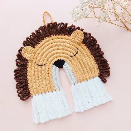 crochet lion