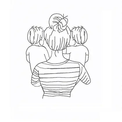 Machine embroidery design pes jef dst