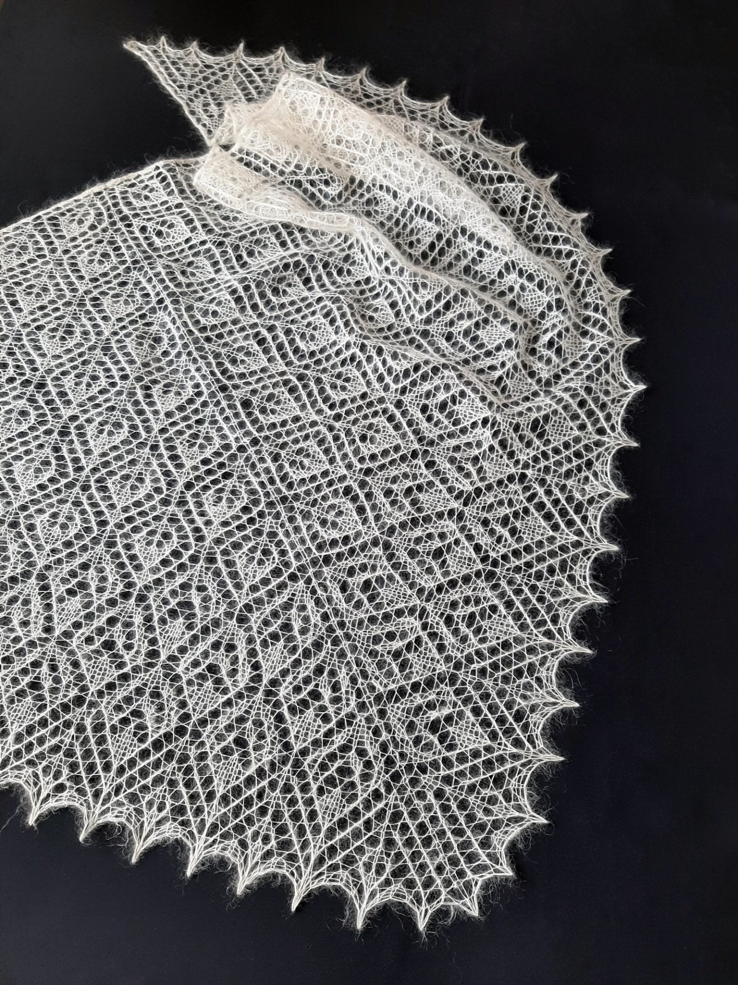 Lace Shawl Knitting Pattern Knit Wedding Shawl for the 1 you Love 4 Lace Shawl Knitting Pattern Knit Wedding Shawl for the 1 you Love - Image 4