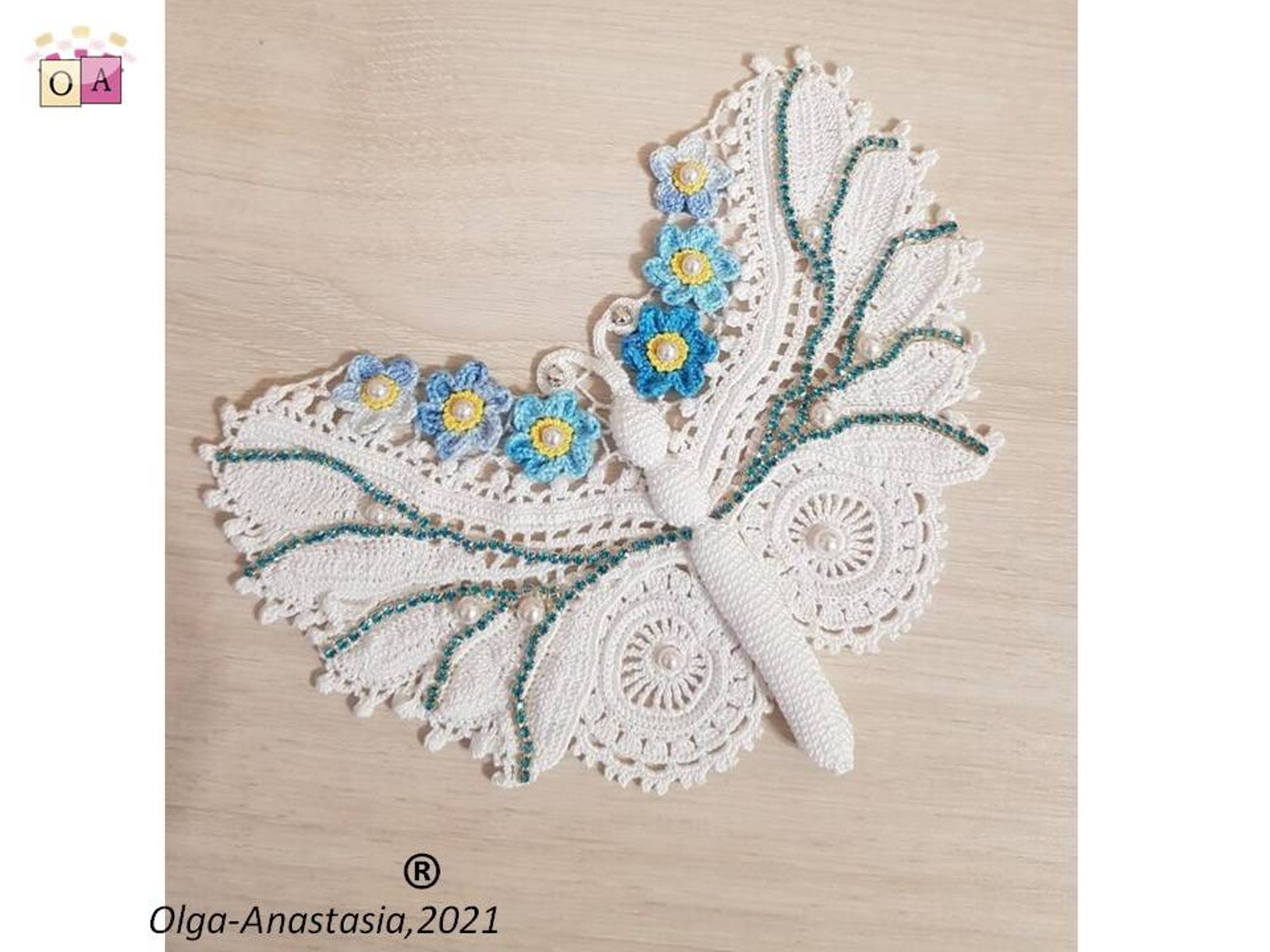 Butterfly crochet pattern. 3 Butterfly crochet pattern. - Image 3