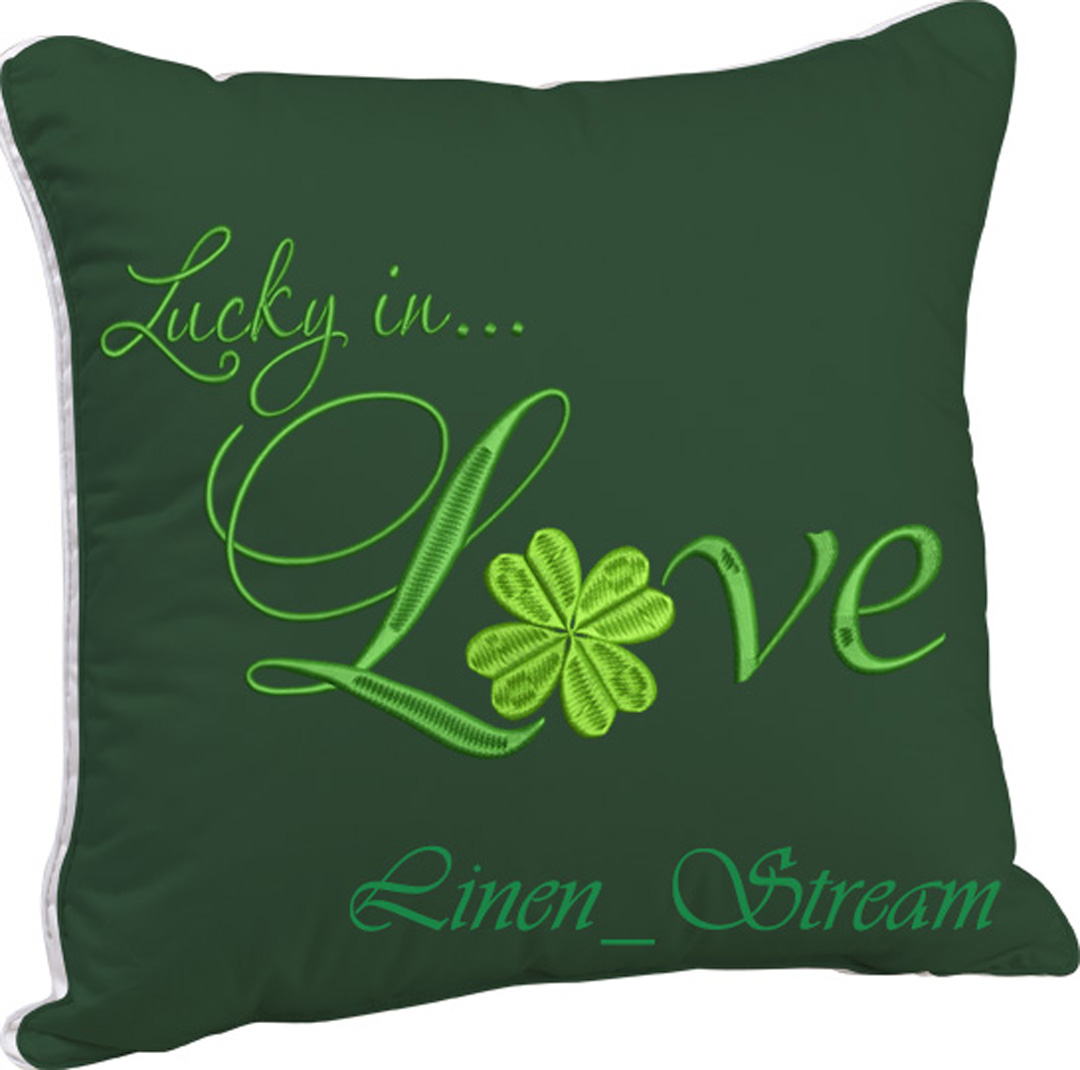 Clover Lucky Love machine embroidery designs 2 Clover Lucky Love