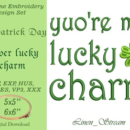 Clover lucky charm