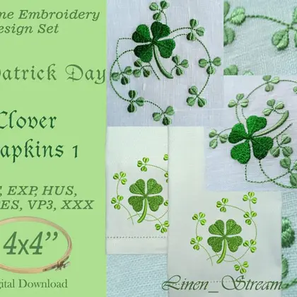 Clover napkins 1