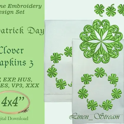 Clover napkins 3