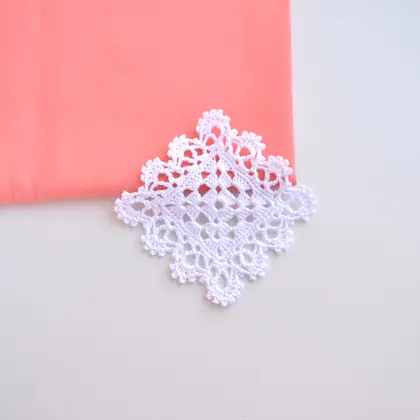 Granny square coaster