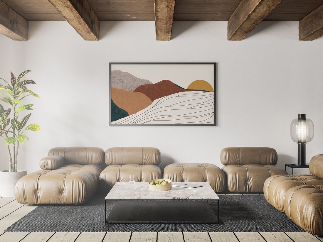 Samsung Frame TV art landscape boho 4K 047 5 Samsung Frame TV art landscape
