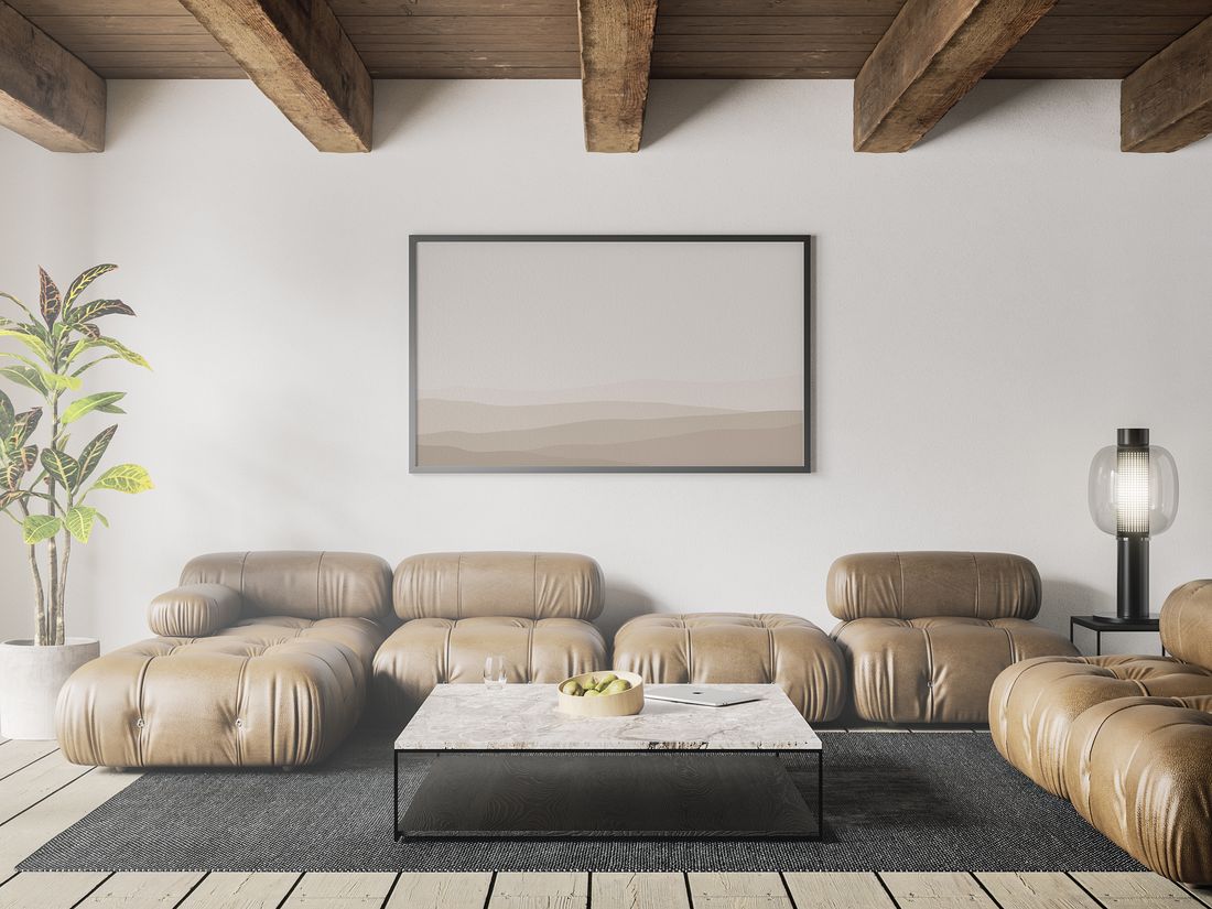 Samsung Frame TV art landscape beige boho 074 3 Samsung Frame TV art