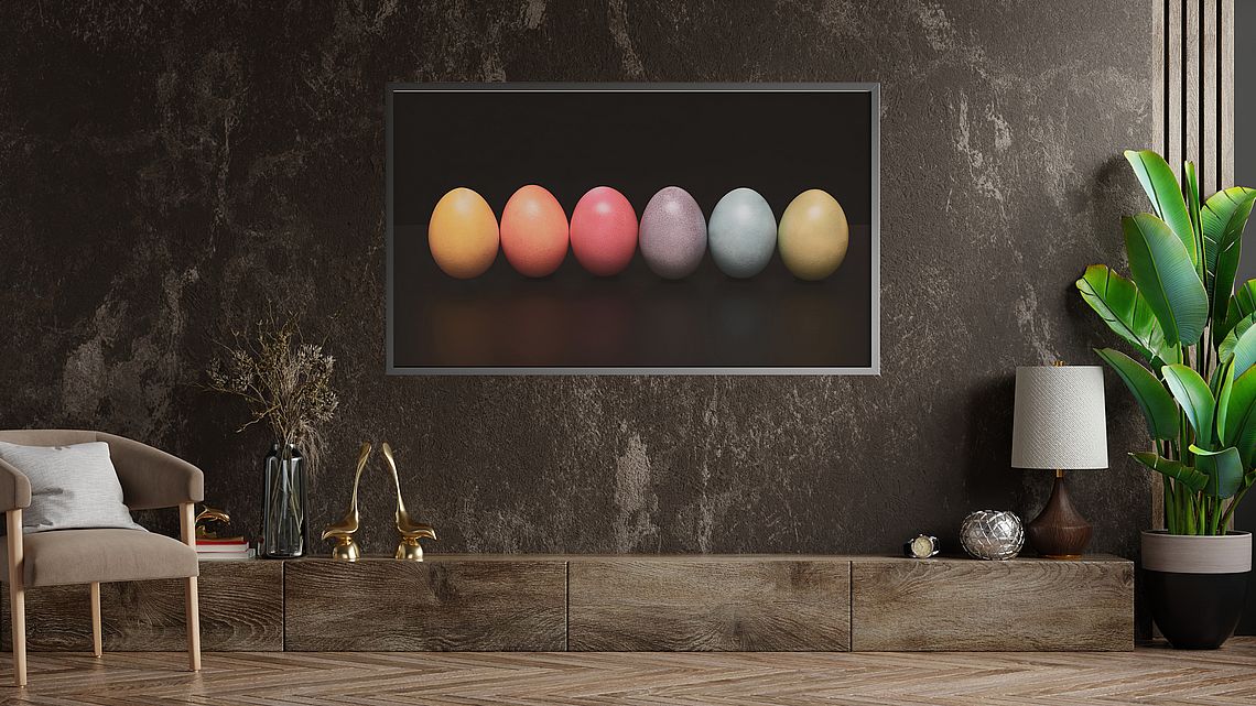 Samsung Frame TV art Easter Eggs 521 4 Samsung Frame TV art Easter Eggs 521 - Image 4