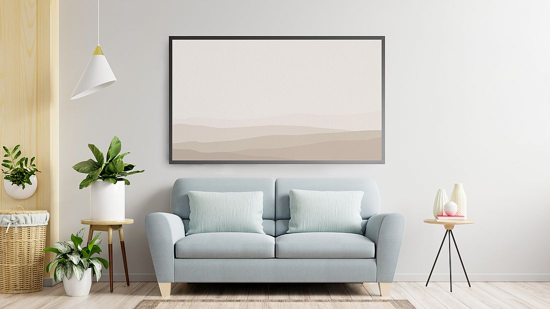 Samsung Frame TV art landscape beige boho 074 2 Samsung Frame TV art