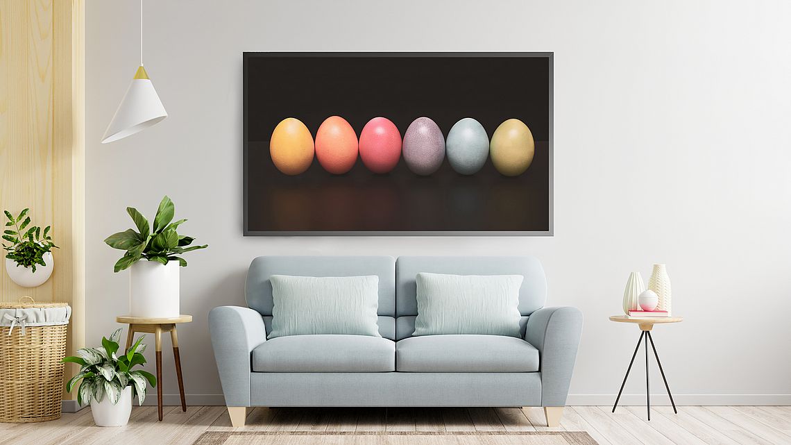 Samsung Frame TV art Easter Eggs 521 2 Samsung Frame TV art Easter Eggs 521 - Image 2