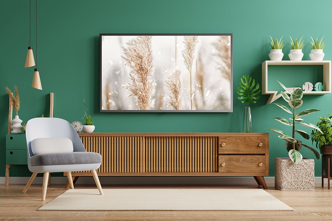 Samsung Frame TV art Pampas Grass landscape 533 5 Samsung Frame TV art Pampas Grass landscape 533 - Image 5