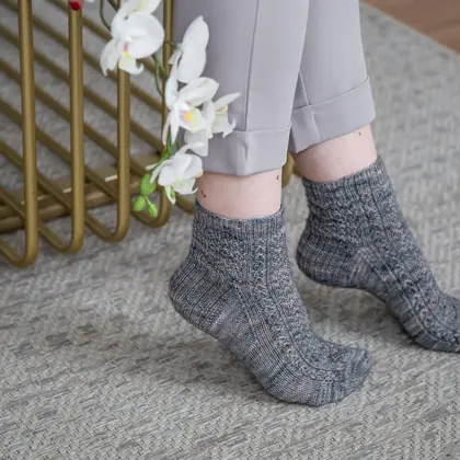 Andromeda socks knitting pattern (PDF ENG)