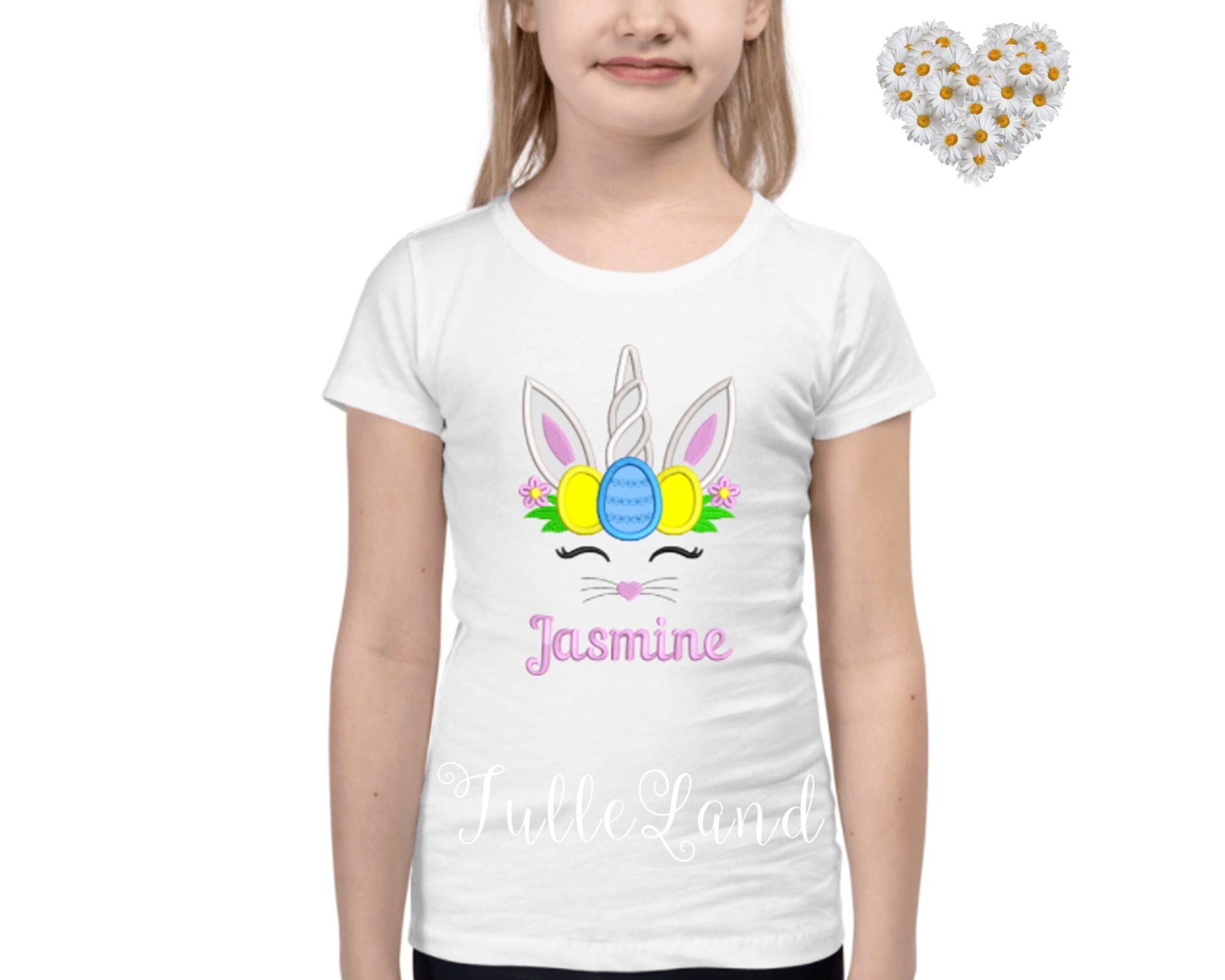 Easter Bunny Unicorn Egg Machine embroidery design 6 Easter Bunny Unicorn Egg Machine embroidery design - Image 6